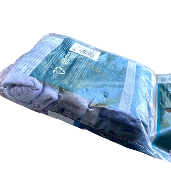 Mens Boxer Brief Cotton Underwear Grey/Black 3 Pack Tag-Free Waistband Gildan - Picture 9 of 10